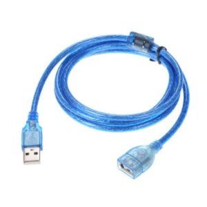 Blue USB extender cable