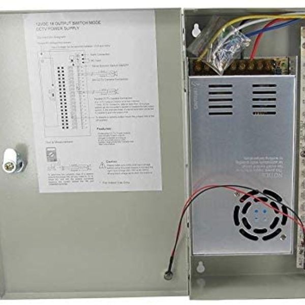 CCTV Power Supply 30amps (closed)